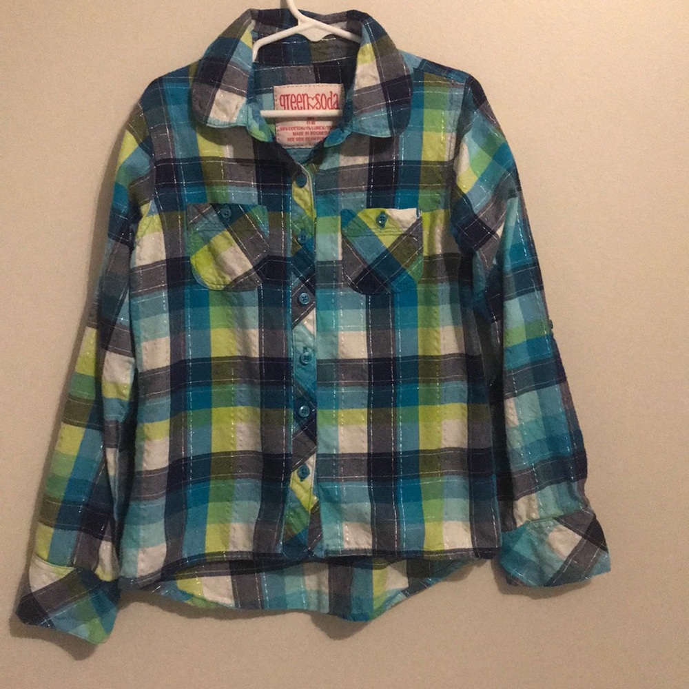 Girls Button Up Shirt